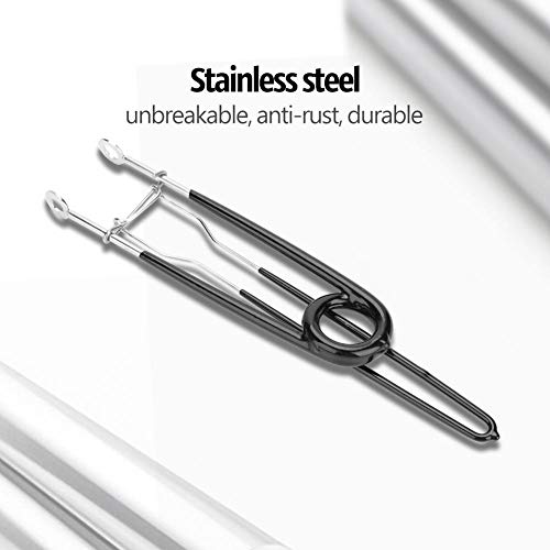 Tbest Jaw Spreader for Pike,Fish Mouth Spreader,Stainless Steel Fish Hook Remover Extractor Mouth Opener Jaw Spreader Hook Remove Saltwater Fishing Tool Set Kit Fishing Jaw Spreader