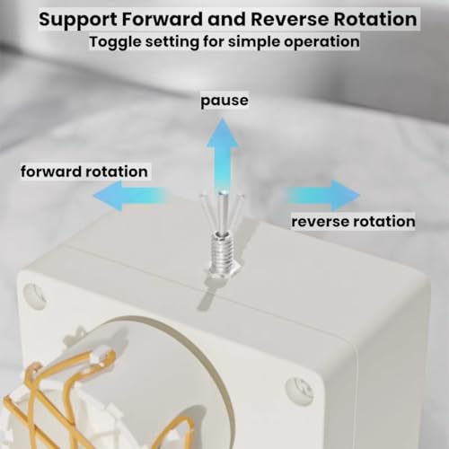 Fishing Rod Repair Kit with Rod Wrapping Machine Complete Size Pole Guides | 8 Sizes Casting＆Spinning Rod Eyes Ceramic Rings Stainless Steel Rod Eyelet Replacement for Rod Building DIY - color: White Rod Turner