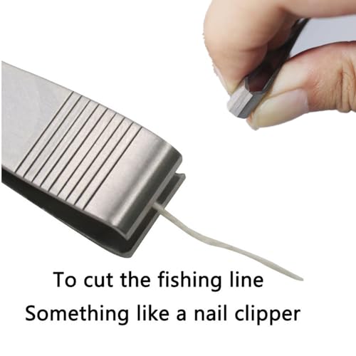 2 Pcs Fishing Line Cutter, Fishing Line Clippers with Hook Eye Cleaner Pin Stainless Steel Fishing Clippers Fishing Line Scissors Cutting Tool Fishing Tool Fishing Tackle Acceesory for Fishing