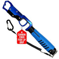 Rite Angler Carbon Fiber Fish Lip Grip for Fishing - Ergonomic Handle, Spring-Loaded, Corrosion-Resistant Grabber Tool - Fishing Gripper, Saltwater Fish Clamp Grips