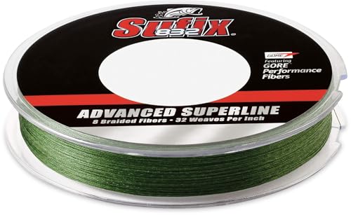 Sufix 832 Advanced Superline Braid - 150 yards - color: Low Vis Green, size: 30 lbs