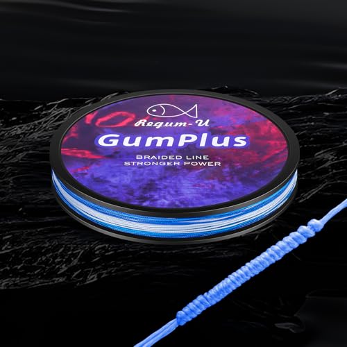 GumMAX 545/1093/1640yds 5-100LB 8X Braided Fishing Line Abrasion Resistant Superline Zero Stretch & Smaller Diameter Confuse & Never Fade in Saltwater and Freshwater - color: Navy Blue, size: 130LB-150yards