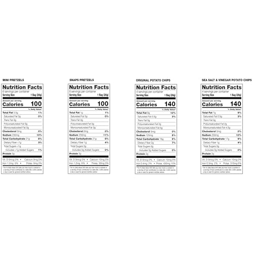 Snyder's of Hanover and Cape Cod Classic Mix Variety Pack, 20 Count Snack Bags