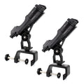 2 Pack Fishing Rod Holder, 360 Degree Adjustable Clamp, For Boat, Kayaks
