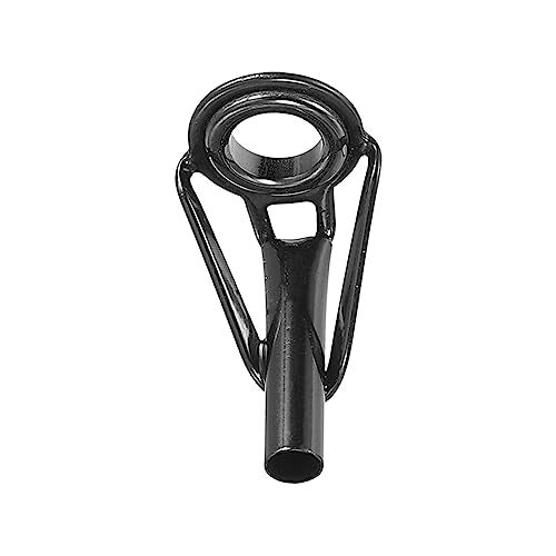 PATIKIL Fishing Rod Tip Repair Kit Stainless Steel Pole Ring Guide Replacement for Saltwater Freshwater Fishing - color: Black, size: 3.0-4.0mm