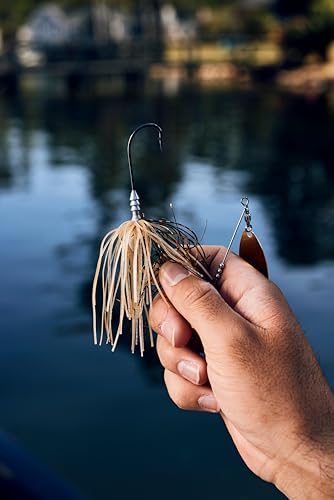Berkley Power Blade Standard Fishing Spinnerbaits - color: Chartreuse/Gold, size: 3/16 oz - Colorado