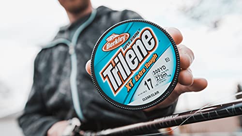 Berkley Trilene XT Monofilament Fishing Line - color: Low-Vis Green, size: 1000 yd, style: 12 Pounds