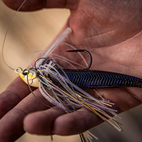 6th Sense – Divine Swimbait Soft Paddle Tail Swimbait Bass Fishing Lure, Made in USA - color: Pro Blue, size: 3.2in (7/pk)