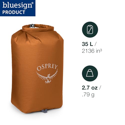 Osprey Ultralight Waterproof Dry Sack - color: Waterfront Blue, style: 35l
