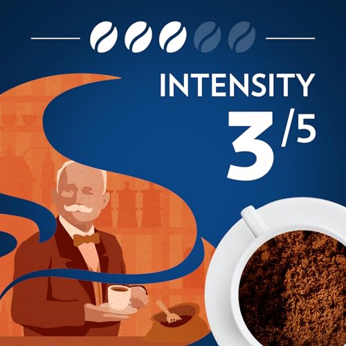 Lavazza Perfetto Ground Coffee Blend, Dark Roast, 20 Ounce, Value Pack, Caramel flavor with Dark and Velvety Texture, 100% Arabica - size: 20 Ounce (Pack of 1)