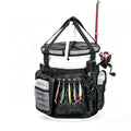 Fishing Bucket Backpack Fishing Bucket Organizer with Multi Pocket Fishing Gear and Accessories Organizer Suitable 5 Gallon Bucket Multi-functional Tool Bucket Bag for outdoor