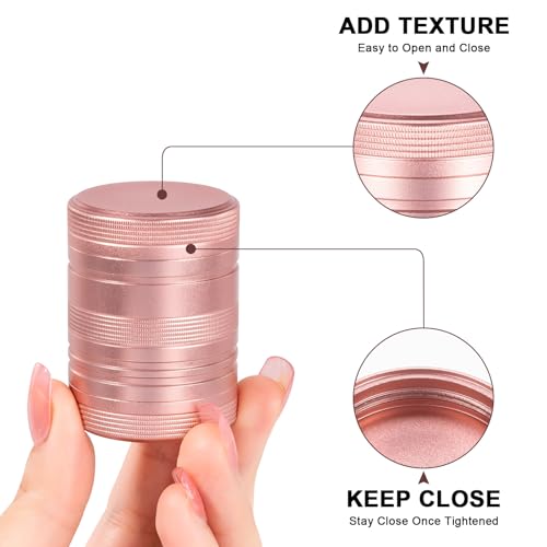 Metal Pill Box Pill Case 2 Times a Day - Daily Pill Container Portable Travel Medicine Holder for Pocket Purse Medicine Organizer for Vitamin/Fish Oil/Supplements - color: Pink, size: Medium-Short