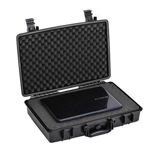 MEIJIA Portable Waterproof Protective Case,Hard Camera Case,Customized Fit Foam Inserted, Elegant Black,Fit for Camera, Equipments, Lens,Drones(Black) - color: Black, size: 19.78"X13.93"X4.68"
