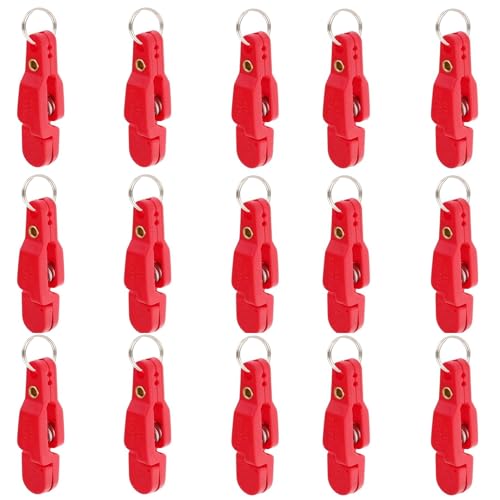 Heavy Tension Snap Release Clips for Weight Planer Board Kites Downrigger Trolling Fishing - size: 14Pcs