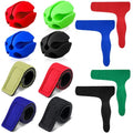 12 Pcs Fishing Rod Accessory Kit Including Elastic Rod Straps Silicone Rods Holders Rods Tip Covers Protective Organizing Tools for Fishing Gear