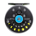 Martin Blue Chip 56R Fly Reel, 3 to 5-Weight, CNC Machined Aluminum Frame, Dual Click and Pawl System, 20 Pound-Test Backing, Black