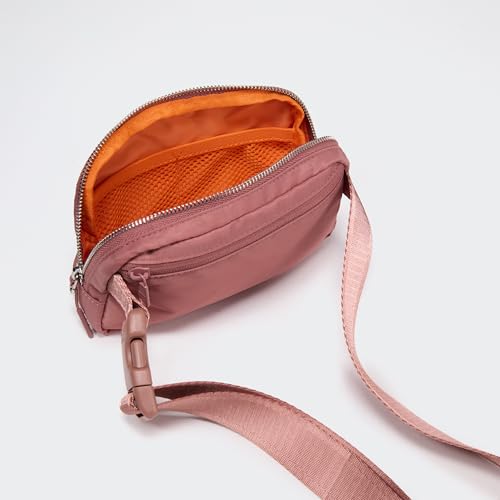 Pander Unisex Belt Bag Fanny Pack for Women with Adjustable Strap, Small Waist Pouch for Workout Running Traveling Hiking - color: Dune