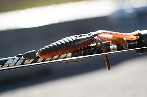 Berkley PowerBait Pit Boss Fishing Soft Bait - color: Summer Craw, size: 4" (8 Count)