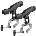 Fishing Rod Holders for Boat Adjustable Fishing Pole Holder with Large Clamp Folding Rod Racks Holder - color: 2PC 02# Max Opening 1.97"