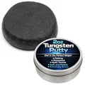 Reaction Tackle Tungsten Putty - Moldable Reusable Weight for Precision Weighting of Pinewood Derby Cars, Golf Clubs, Tennis Rackets, Fly Fishing Leaders and Fishing Rigs - 2 Oz (60g) - color: Black
