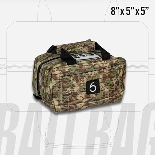 6th Sense Fishing Small Bait Bag – Durable Soft-Sided Storage for Bass Fishing, Salt Water, and Crappie Fishing (Underland - Peppergrass) - color: Underland - Peppergrass