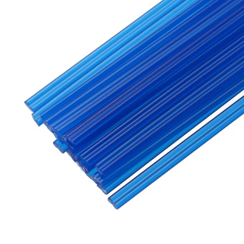 MECCANIXITY 20pcs 10 Inch Plastic Welding Rods PP Welding Strips Welder Rods for Car Bumper, Kayak Repair, Plastic Welder, Blue - color: Blue, size: 10 Inch