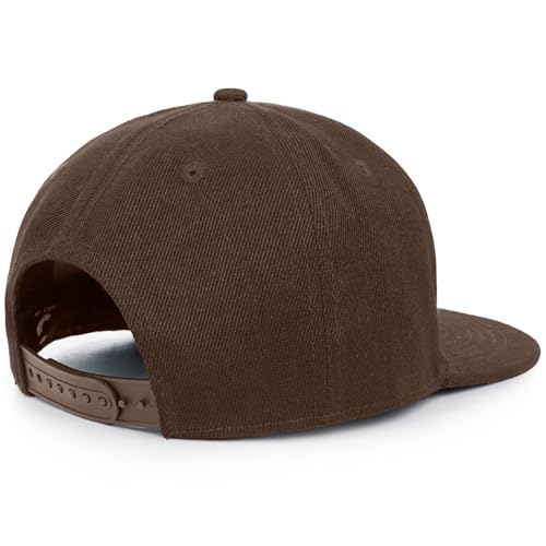 Fishing Gifts for Men - Snapback & Trucker Hats - American Flag Outdoor Fishing Hat - color: 10.camel Flatbrim (Bassflag)