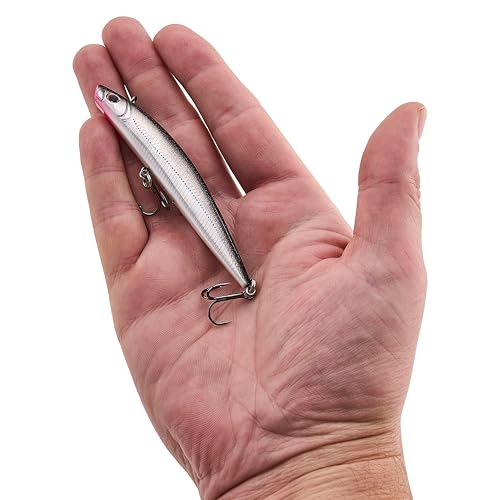 Berkley Finisher Fishing Hard Bait - color: Black Silver, size: 3 1/2 in - 3/4 oz