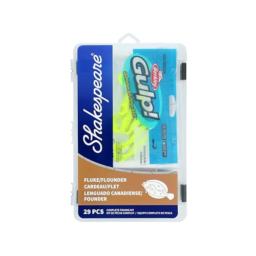 Shakespeare Catch More Fish Fishing Tackle Kit - color: Flounder, style: New Model