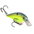 Strike King KVD 1.5 Hard Knock Fishing Lure, 3/8 oz, 3D Lifelike Eyes - color: 538 - Chartreuse Sexy Shad, size: 1.5-Ounce