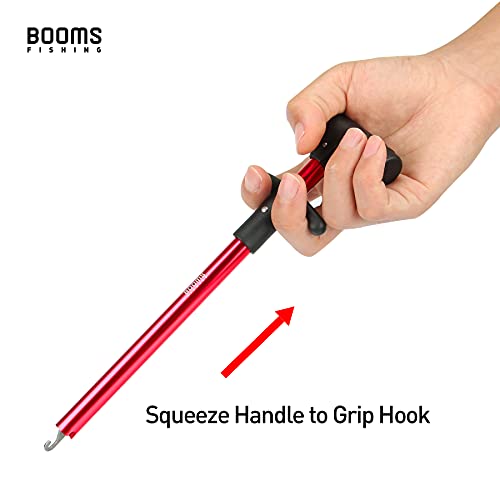 Booms Fishing R2 Hook Remover Squeeze-Out Fish Hook Tools 3 Colors Available - color: 10inches Red