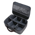 Kylebooker Fishing Reel Case – Travel Storage Bag with Adjustable Compartments for Fly Reels, Spinning Reels, Baitcasting Reel & Fishing Gear - color: Grey
