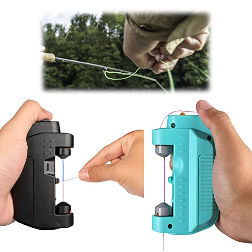 Electric Lure GT Knotter - Professional Fishing Tool, Quick Fishing Knot Tying Tool, Automatic Knotting Machine Tying Device Fishing Hook Tier Knots Lure Tool for Fishing Lovers - color: 2PCS