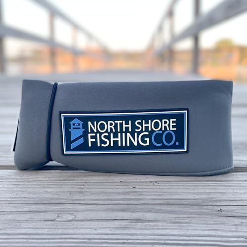 Premium Neoprene Fishing Rod Sleeve – Floating, Puncture Resistant, Labeled Protective Sock for Casting, Spinning, Trolling Fishing Rods - color: Grey, size: 68", style: Casting/Trolling