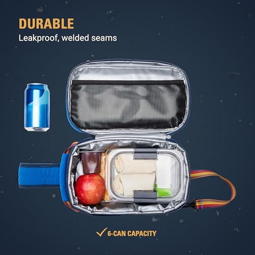 Coleman Stranger Things Outdoor Gear Collection, Limited Edition Stranger Things & Coleman Upside Down Camping Assortment, Cooler/Chair/Tent/Sleeping Bag - style: Soft Cooler (Blue Fade)