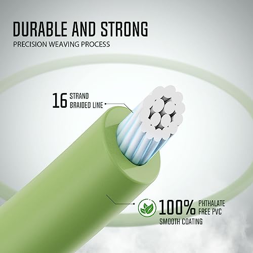 Piscifun Sword Fly Fishing Line with Welded Loop, Weight Forward Floating Fly Line, Available in WF1, WF2, WF3, WF4, WF5, WF6, WF7, WF8, WF9, and WF10 Weights, in Lengths of 90 and 100 Feet - color: Yellow & Moss Green, size: WF-5F 100FT