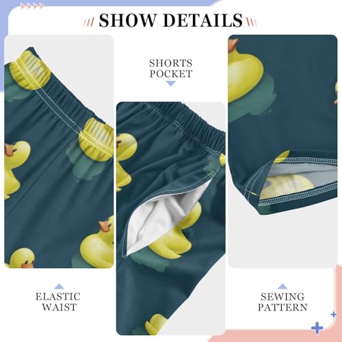 Pajama Pants Long Sleep Pant Elastic Waist Pajama Bottoms with Pockets - color: Color 5, size: 6-8 Years