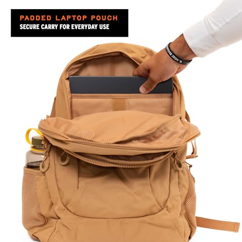 BURLEBO Backpack - Coyote Tan - color: Coyote Tan