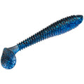 Strike King Rage Swimmer Fishing Lure, Soft Plastic Swimbait, Blue Bug, 3 3/4-Inches, 7 Count (Pack of 6)