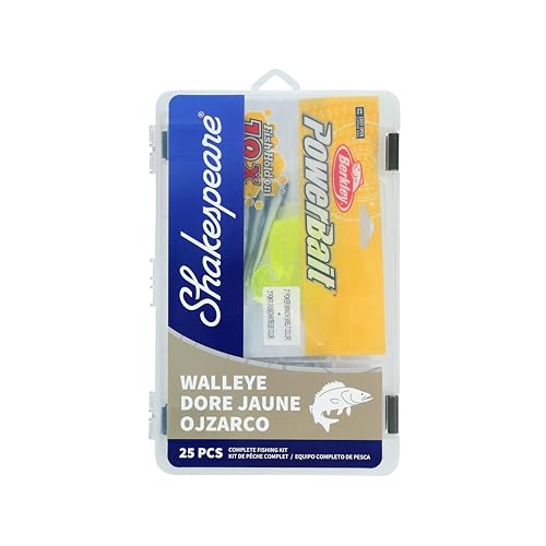 Shakespeare Catch More Fish Fishing Tackle Kit - color: Walleye, style: New Model