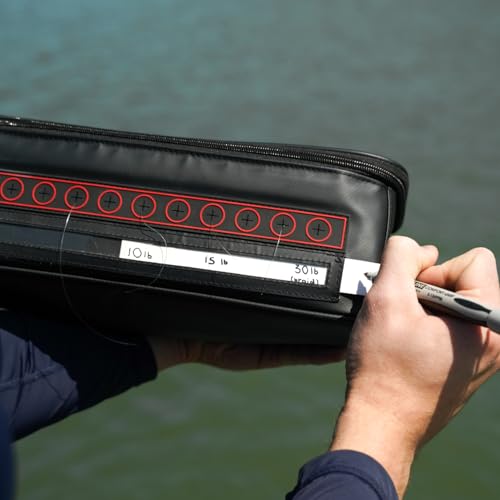 LIV Fishing Line Spool Storage Bag - Holds 14 Spools, Dispense In-Bag