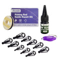 Aventik Fishing Rod Tip Repair Kit - Includes Eyelet Replacements & Tools - style: UV Tip Repair Kit