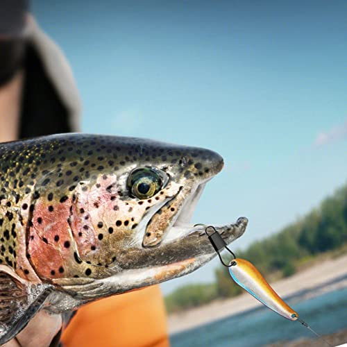 Fishing Leaders, Anti-bite Stainless Steel Wire Leaders Fishing Leaders Line with Swivels for Saltwater and Freshwater - color: black