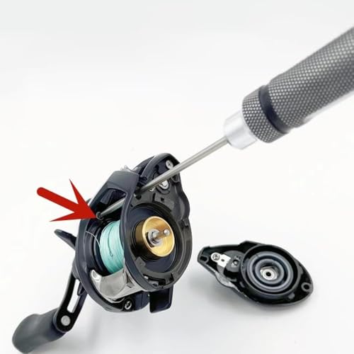 Fishing Reel Maintenance Tool Kit Drum Reel Disassembly Repair Wrench Set | Complete Fishing Reel Maintenance Kit for Disassembly, Repair And Modification Of All Spinning, Baitcasting & Drum Reels