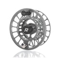 RIFT Breach v2 Fly Fishing Reel, High Capacity Spool, Carbon Disc Drag, Full CNC-Machined Anodized Aluminum Fly Reel, 5/6 Weight, Black, Grey - color: v2 Grey - Spool Only