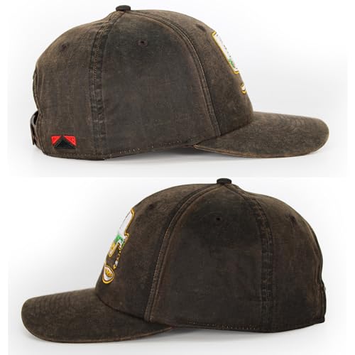 Paramount Outdoors Fly Fishing Hat Series Comfort Snap Snapback Cap for Men - color: Caster Oil