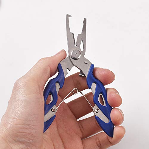 Newk 188PCS Fishing Accessories Kit, Jig Hooks, Bullet Bass Casting Sinker Weights, Fishing Swivels Snaps, Sinker Slides, Fishing Set with Portable Tackle Box