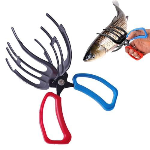 3 Claw Fish Gripper,2026 New Fishing Pliers Gripper Metal Control Clamp Tong Tackle Tool, Multi-Functional Fish Grip Fishing Accessories for Catch Fish - color: 3 Claw/1pcs