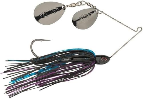 Berkley Power Blade Compact Fishing Spinnerbaits - color: Fire Craw/Gold + Gold, size: 3/8 oz - Willow Willow