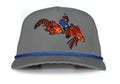 Paramount Outdoors Fly Fishing Hat Series Comfort Snap Snapback Cap for Men - color: Steamer Rodeo